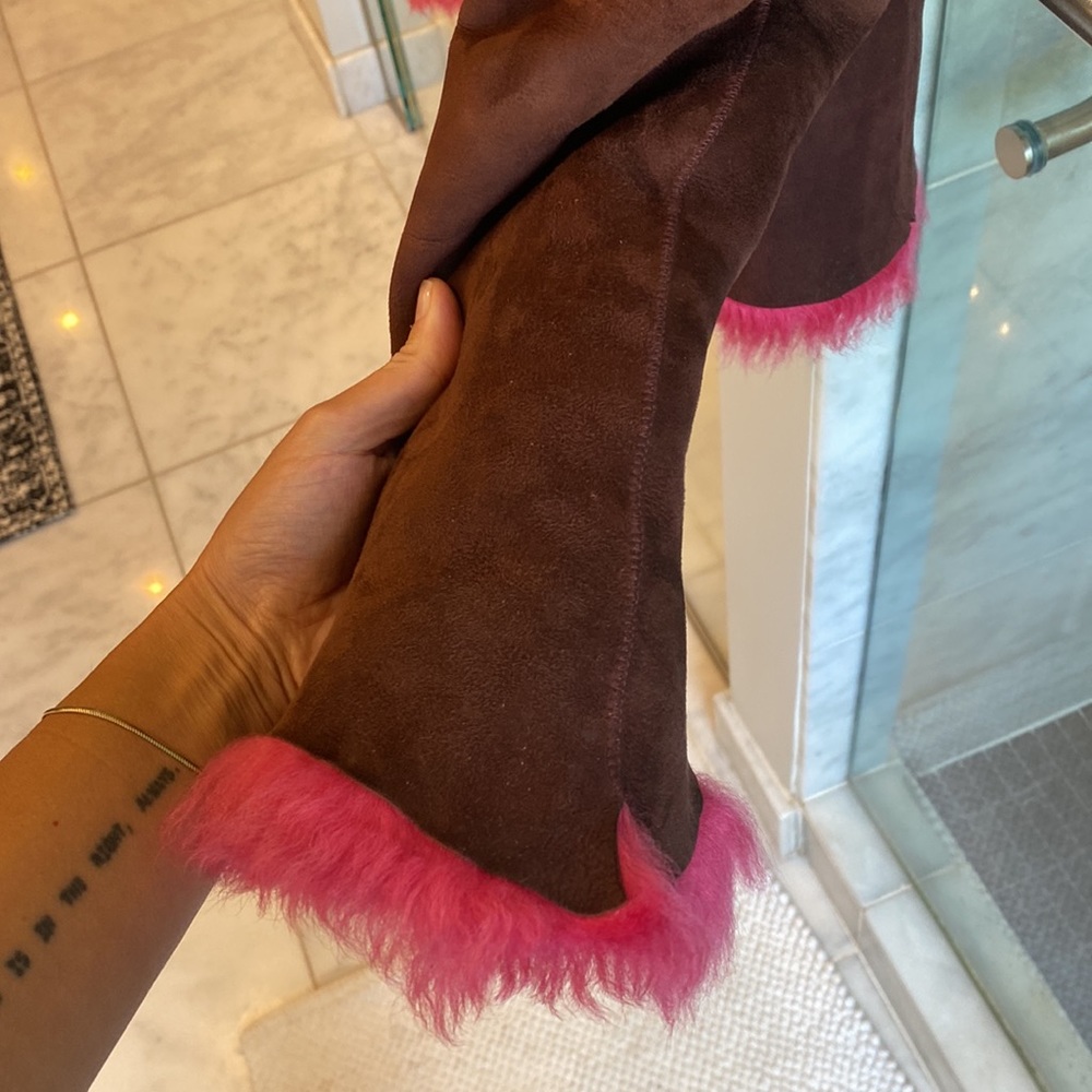 Suede Leather Jacket - image 6